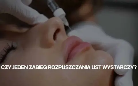 Zabieg rozpuszczania ust: igła wstrzykuje preparat, by poprawić ich kształt. Czy jeden zabieg wystarczy?